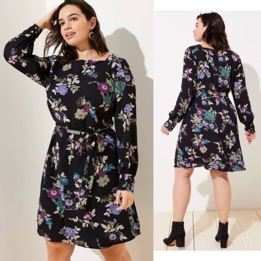 LOFT long sleeve dress